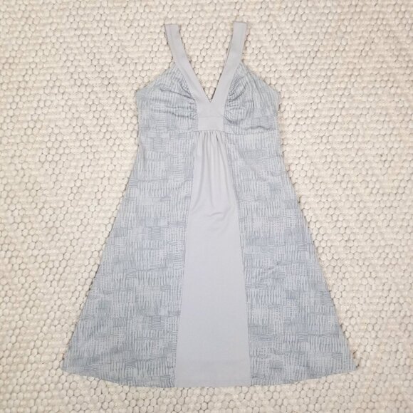 Patagonia Corinne Sleeveless Dress Gray Sz Medium - Picture 6 of 9
